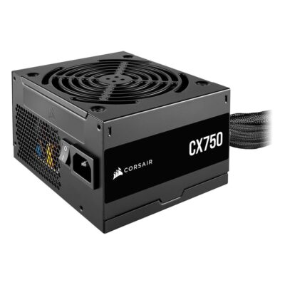 Fonte Corsair CX Series CX750, 750W, 80 Plus Bronze, Com Cabo, Preto - CP-9020279-BR - Imagem 2