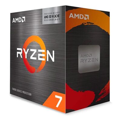 Processador AMD Ryzen 7 5700X3D, 3.6 GHz, (4.1GHz Max Turbo), Cachê 4MB, 8 Núcleos, 16 Threads, AM4