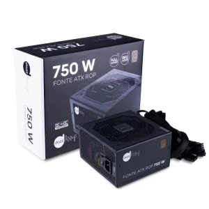 FONTE ATX ROP 750 W REAL 80 PLUS BRONZE PFC ATIVO, Dazz