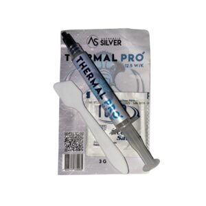 Pasta Termica Seringa 3.0g Authentic Silver Thermal Pro 12.5wk Cor Prata
