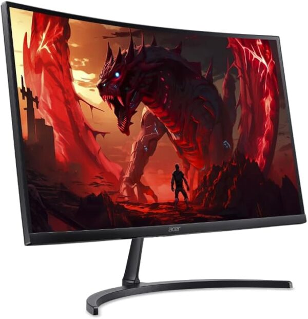 Monitor Gamer Nitro series ED273 Hbmiix curvo Preto LED VA de 27” FHD 100Hz com HDR10 AMD FreeSync, HDMI, VGA Game Mode - Image 2