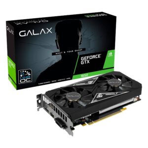 Placa de Vídeo Galax, GeForce, GTX 1650 EX PLUS, 4GB, 1-Click OC, GDDR6, 128-bit