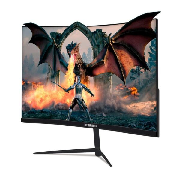 Monitor Gamer 24" LED, Full HD, Curvo, 144Hz - Image 3