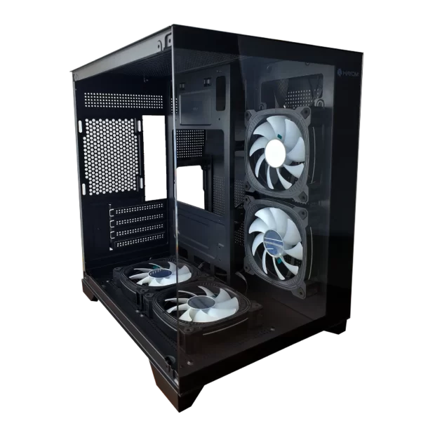 Gabinete Gamer Aquario Hayom Gb1790 Com 3 Fans Rgb - Image 3