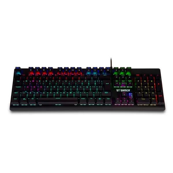 Teclado Gamer Mecânico com LED, RGB, Anti Ghosting e Red Switch - Image 3