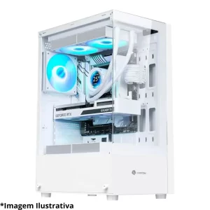 Gabinete Gamer Hayom GB1710, 3 Fans Frontais, LED RGB, USB 3.0