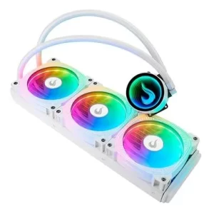 Water Cooler Rise Mode Aura Frost Pro, ARGB, 360mm, AMD/Intel, Branco - RM-WCF-07-ARGB