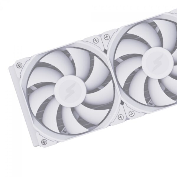 Water Cooler SuperFrame Arctic Winter 360, 360mm, Intel-AMD, White, SF-WC-AW360NW - Image 4