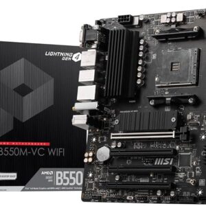 Placa-mãe MSI B550M PRO-VDH MAX Wi-Fi - AMD AM4