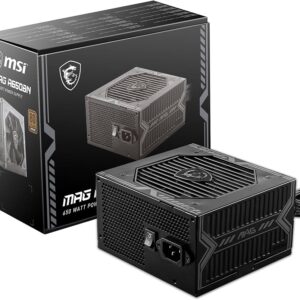 Fonte MSI MAG A650BN 650W 80 Plus Bronze | Alta Eficiência e 3 Anos de Garantia