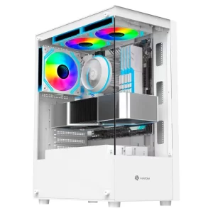 Gabinete Gamer Hayom GB1793 com Fans Inclusos – Design Moderno