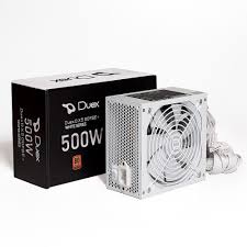 Fonte Duex 500W Full Modular 80 Plus Bronze | Design White Premium