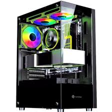 Gabinete Gamer Hayom GB1792 com Fans Inclusos – ATX, Vidro Temperado