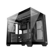 Gabinete Gamer Redragon Wideload Lite – Preto ou Branco, Vidro Temperado