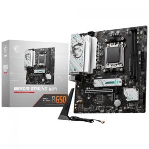 Placa-Mãe MSI B650M Gaming WiFi 6 AM5 DDR5